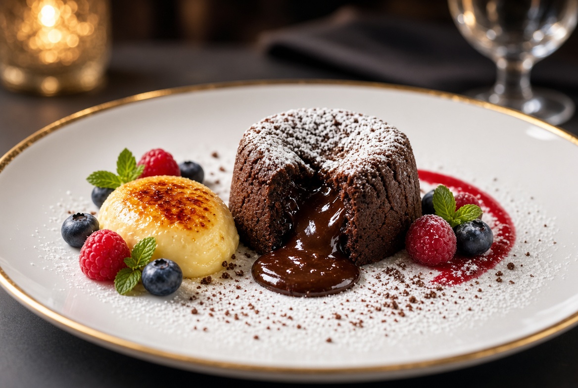Restaurant dessert