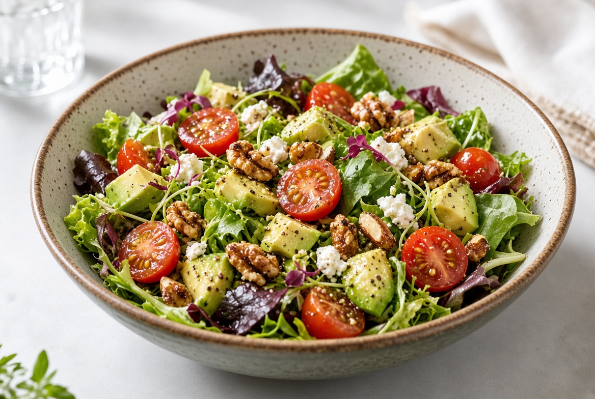 Fresh seafood salad
